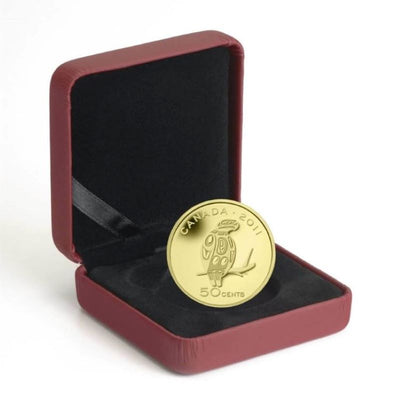 Pure Gold Coin - Peregrine Falcon Packaging