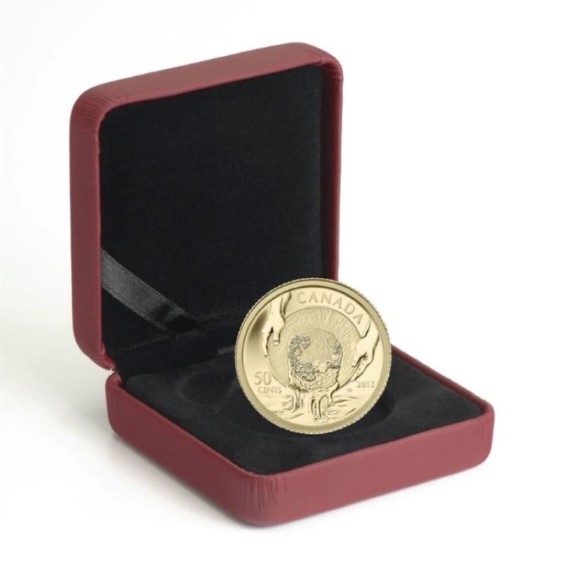Pure Gold Coin - 150th Anniversary of the Caribou Gold Rush Packaging