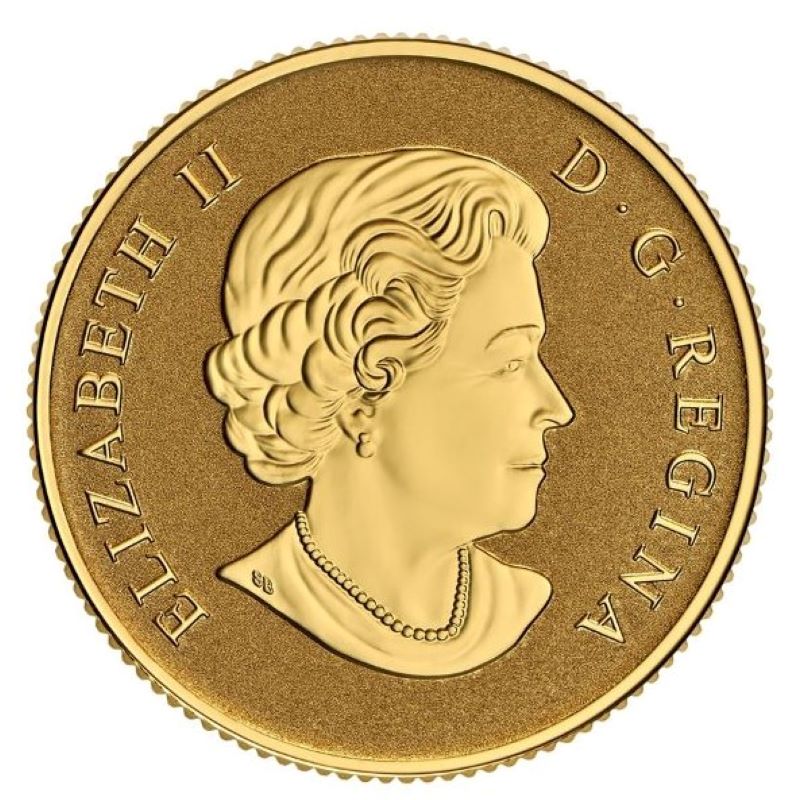 Pure Gold Coin - 100th Anniversary of Canada&