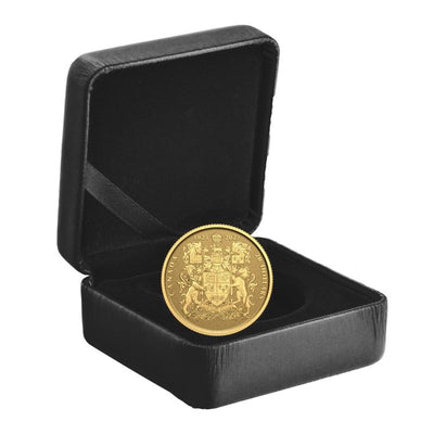 Pure Gold Coin - 100th Anniversary of Canada's Coat of Arms Packaging