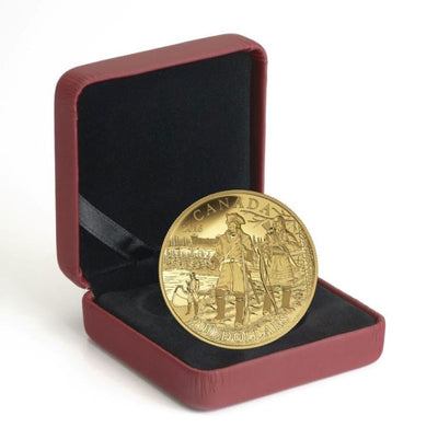Pure Gold Coin - Great Canadian Explorers Series: Pierre Gaultier de La Verendrye Packaging
