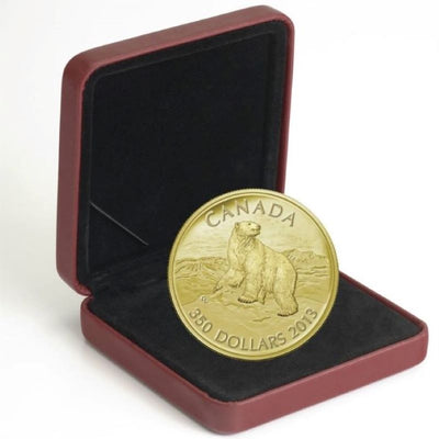 Pure Gold Coin - Iconic Polar Bear Packaging