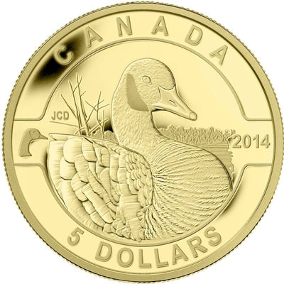 Pure Gold 4 Coin Set - O Canada: The Canada Goose Reverse