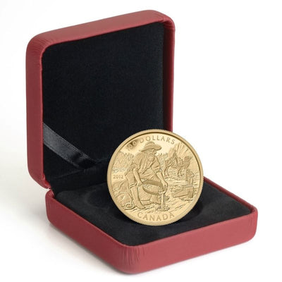 14k Gold Coin - 150th Anniversary of the Cariboo Gold Rush Packaging
