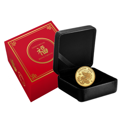 Pure Gold Coin - Heavenly Dragon Packaging