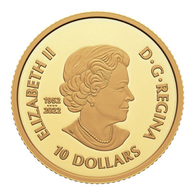 Pure Gold Coin - The Curious Marten Obverse