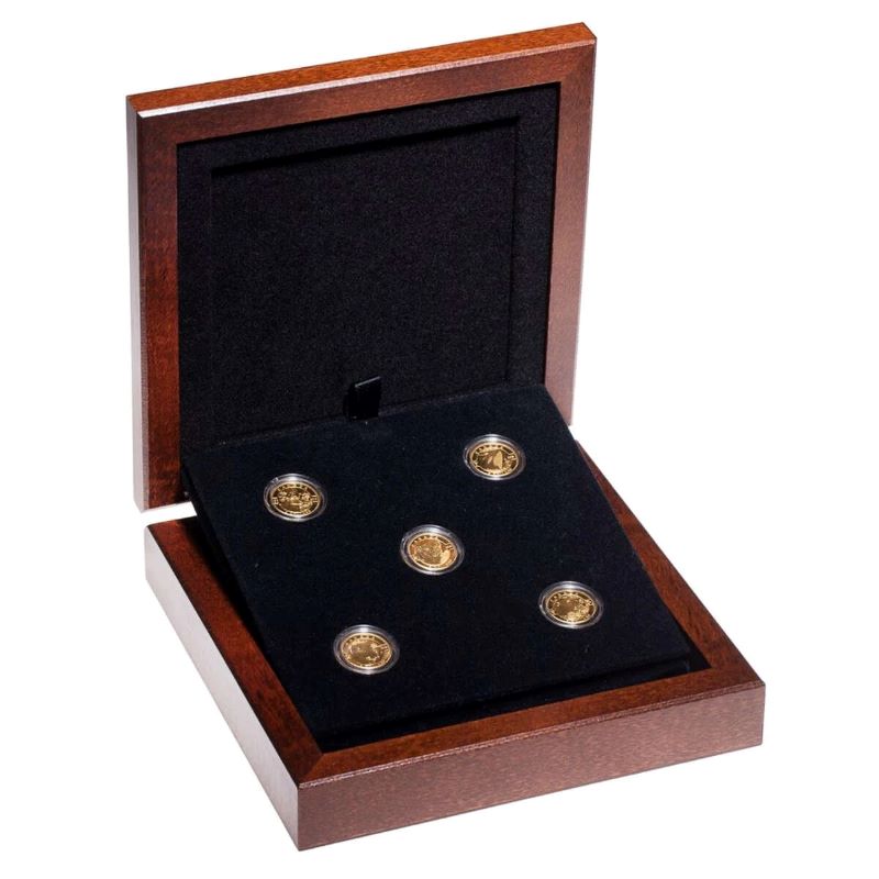 Pure Gold 5 Coin Set - O Canada: Wildlife Packaging
