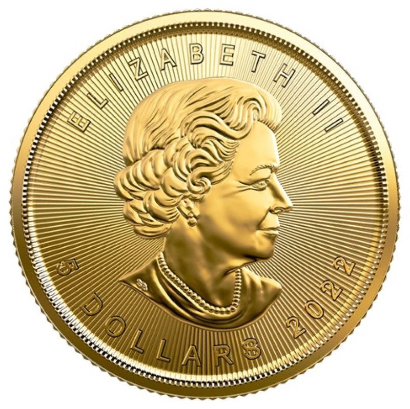 Pure Gold Coin - Treasured Maple Leaf: Year of the Tiger Obverse
