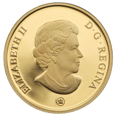 Pure Gold Coin - The Queen's 60th Wedding Anniversary Obverse