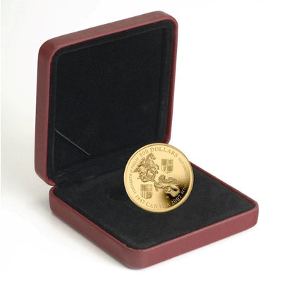 Pure Gold Coin - The Queen's 60th Wedding Anniversary Packaging
