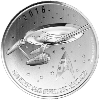 Fine Silver Coin - Star Trek: Enterprise Reverse