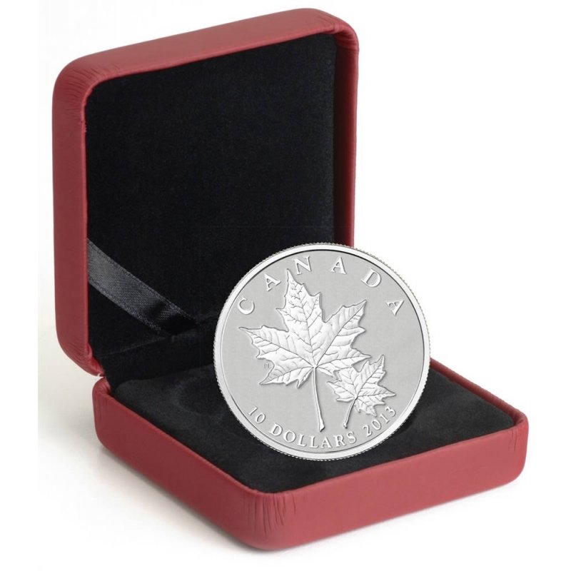 Fine Silver Coin - Maple Leaf Packaging