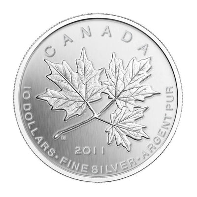 Fine Silver Coin - Maple Leaf Forever Reverse