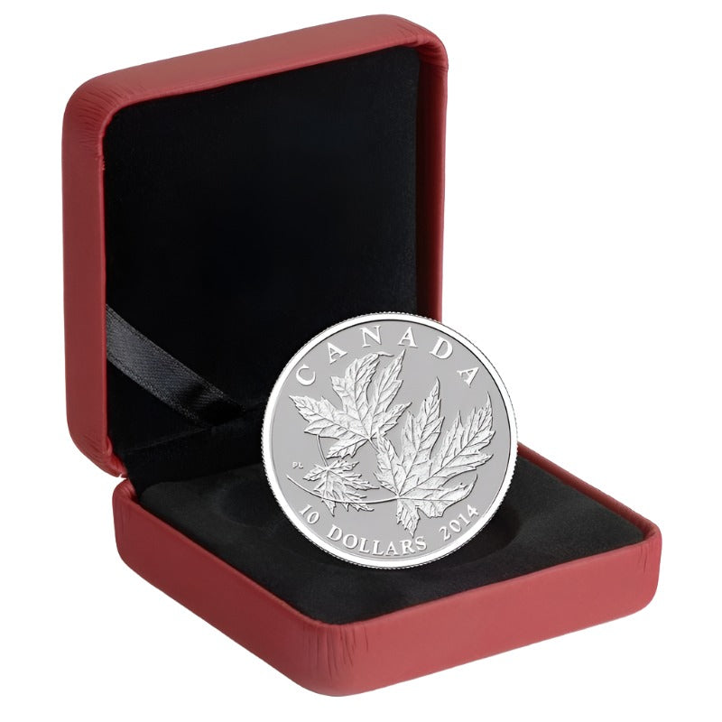 Fine Silver Coin - Silver Maple Leaves Packaging