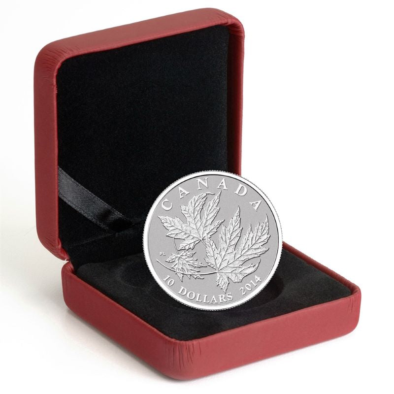 Fine Silver Coin - Silver Maple Leaves Packaging