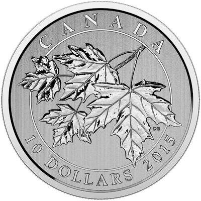 Fine Silver Coin - Canadian Maple Leaf Reverse