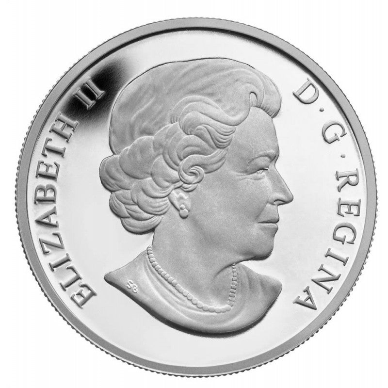 Fine Silver Coin - The Royal Canadian Mounted Police Obverse