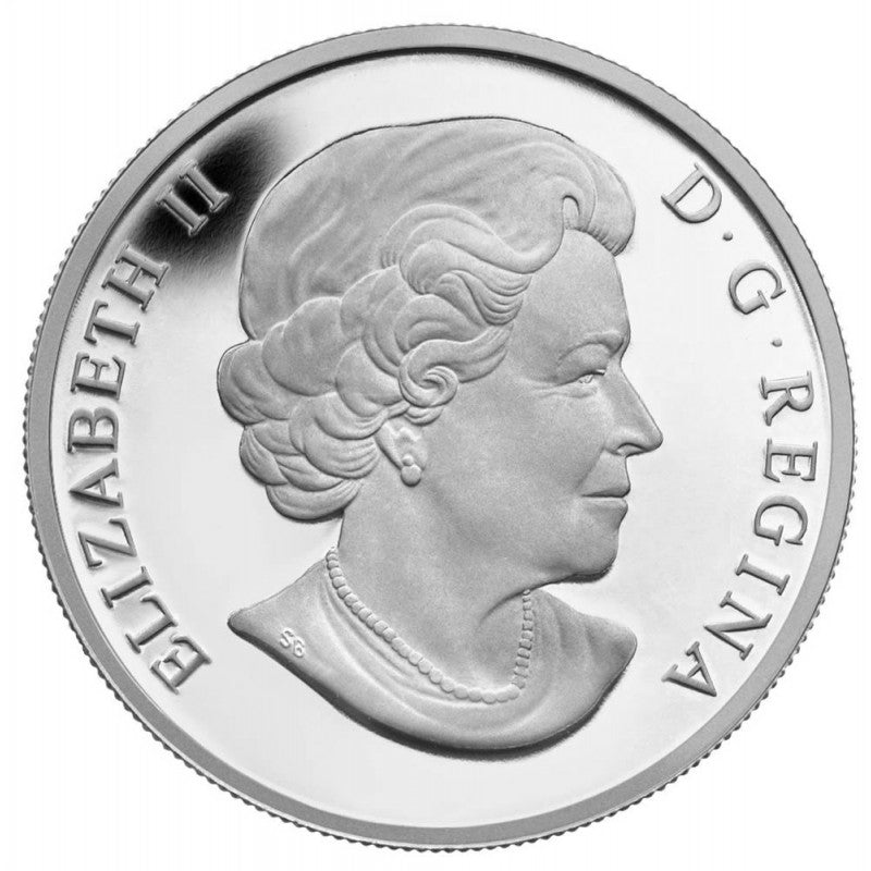 Fine Silver Coin - The Inukshuk Obverse