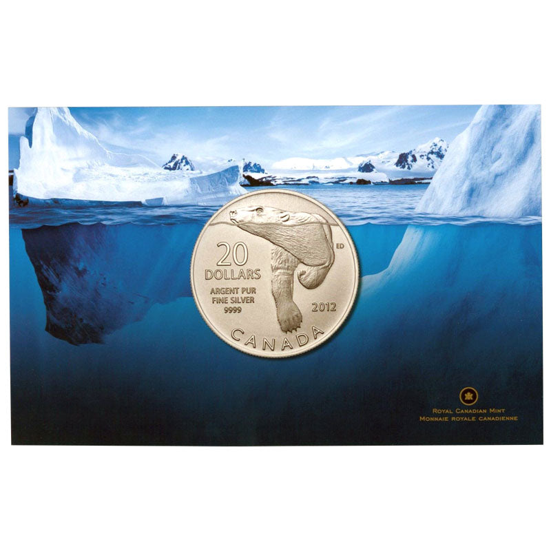 Fine Silver Coin - Polar Bear Packaging