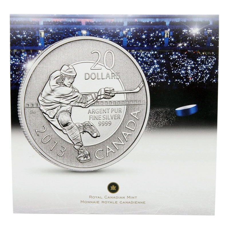 Fine Silver Coin - Hockey Packaging