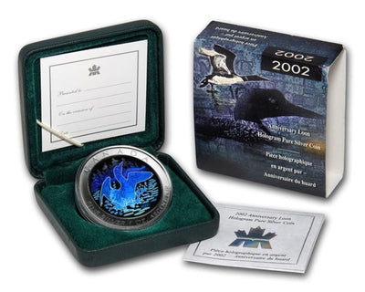 Fine Silver Hologram Coin - Anniversary Loon Packaging