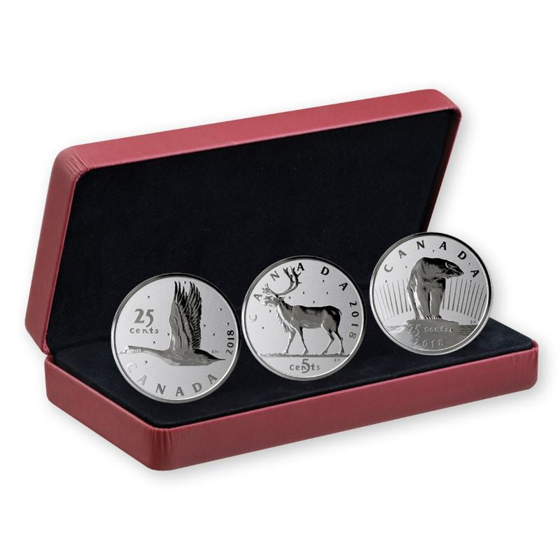 Fine Silver 3 Coin Set - Royal Canadian Mint Lore: The Coins That Never Were Packaging