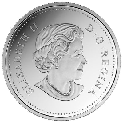 Fine Silver Coin with Colour - Canada's Coasts Series: Atlantic Coast Obverse