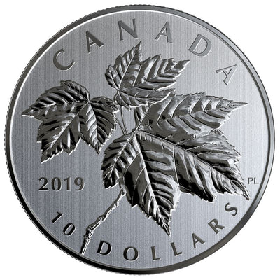 Fine Silver Coin - The Maple Leaf Reverse