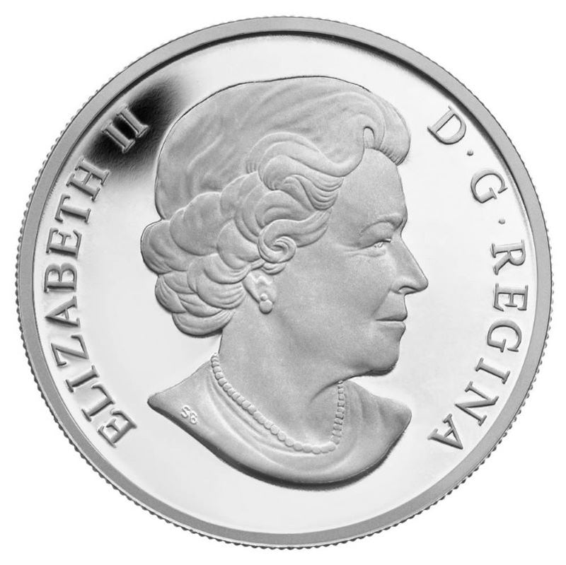 Fine Silver Coin - The Caribou Obverse