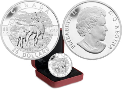Fine Silver Coin - The Caribou Packaging