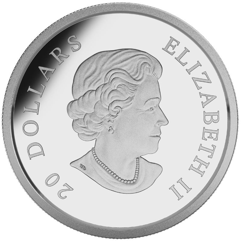 Fine Silver Coin - 200th Anniversary of the Birth of Sir John A. Macdonald Obverse