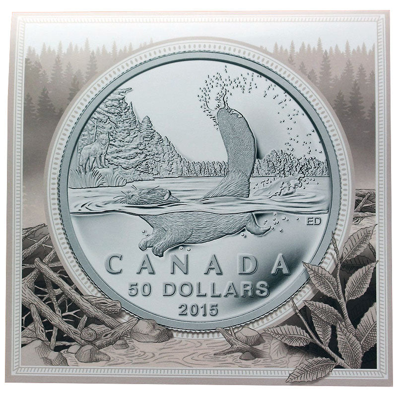 Fine Silver Coin - Beaver Packaging