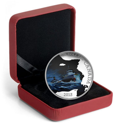 Fine Silver Coin with Colour - Lost Ships In Canadian Waters: S.S. Edmund Fitzgerald Packaging