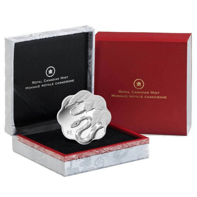 Fine Silver Coin - Lunar Lotus Year of the Snake Packaging