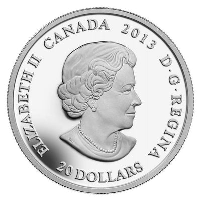 Fine Silver Coin - Canadian Contemporary Art Obverse