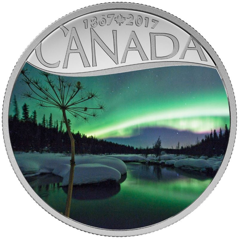 Fine Silver 13 Coin Set with Colour - Celebrating Canada&