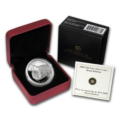 Fine Silver Coin - Great Canadian Locomotives: Royal Hudson Packaging