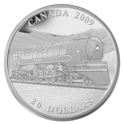Fine Silver Coin - Great Canadian Locomotives: Jubilee Reverse