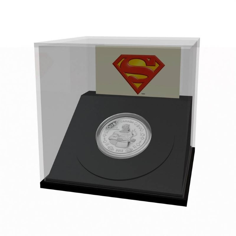 Fine Silver Coin - 75th Anniversary of Superman: Vintage Packaging