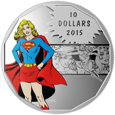Fine Silver Coin with Colour - DC Comics Originals: Strength Reverse