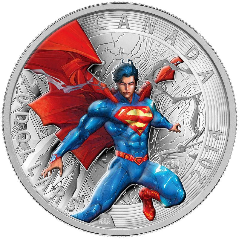 Fine Silver Coin with Colour - Iconic Superman Comic Book Covers: Superman Annual 