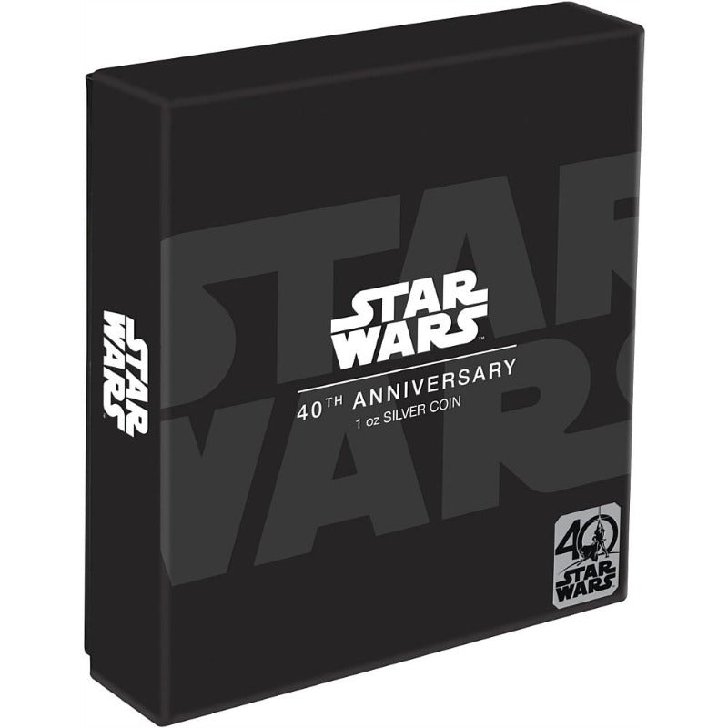 Fine Silver Coin with Colour - Star Wars: 40th Anniversary Poster Collection Packaging