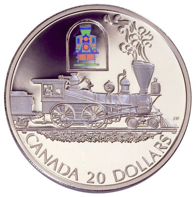 Sterling Silver Hologram Coin - Transportation Series: The Toronto Reverse