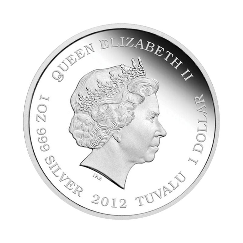 Fine Silver Coin with Colour - Marilyn Munroe Obverse