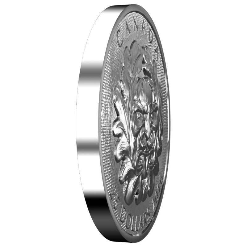 Fine Silver Ultra High Relief 3 Coin Set - Sculptural Art of Parliament Edge Detail