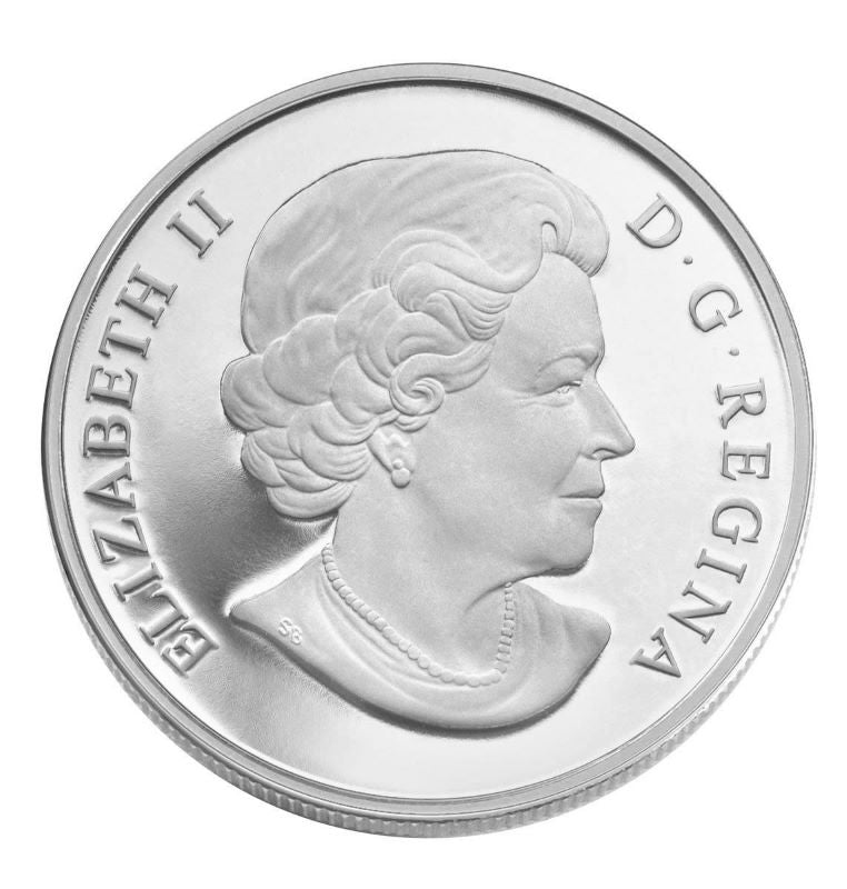 Fine Silver Coin - 75th Anniversary of the First Bank Notes Issued by the Bank of Canada Obverse