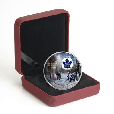 Fine Silver Coin with Colour - Passion To Play: Toronto Maple Leafs Packaging