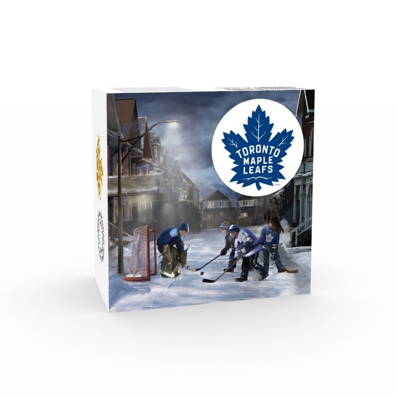 Fine Silver Coin with Colour - Passion To Play: Toronto Maple Leafs Packaging