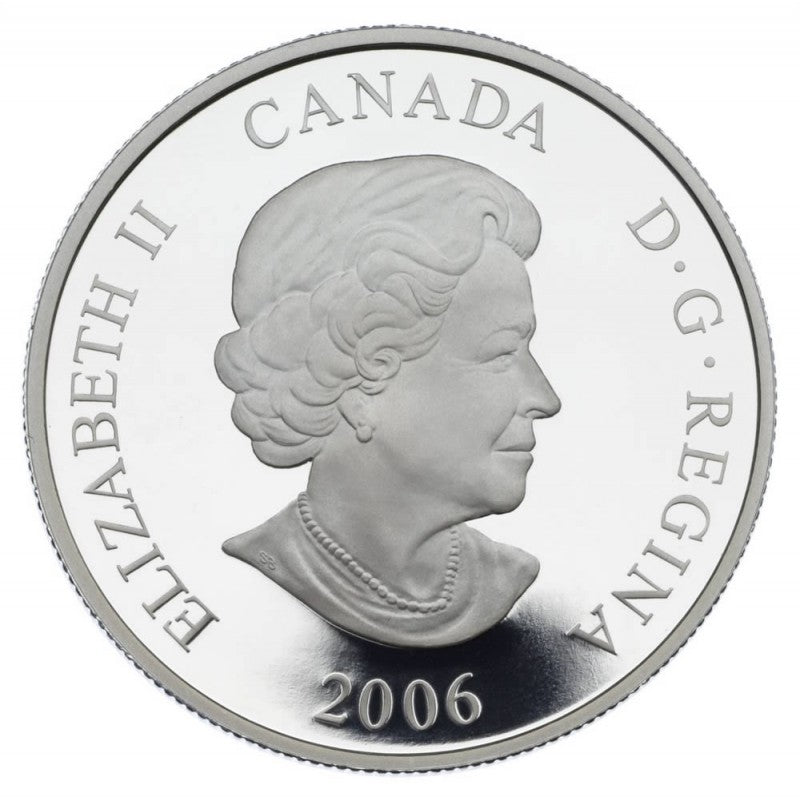 Fine Silver Coin - Fortress of Louisbourg National Historic Site of Canada Obverse