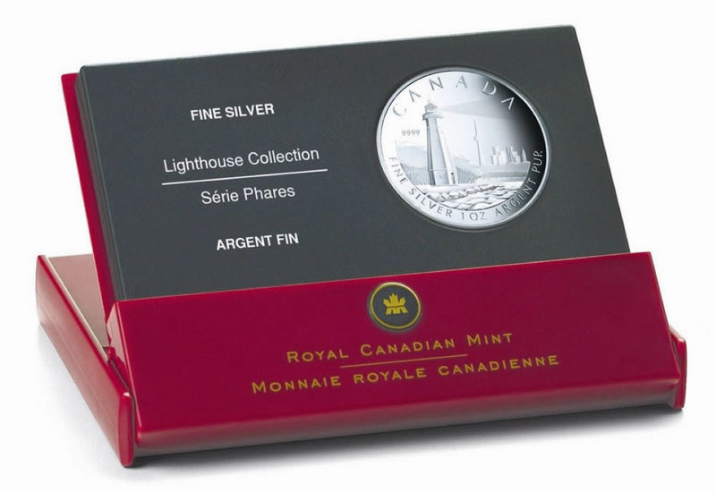Fine Silver Coin - Girbraltar Point Lighthouse Packaging